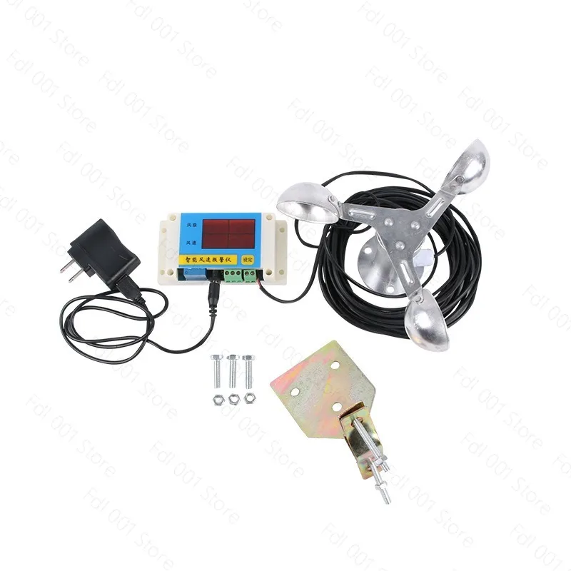 Anemometer with Wind Speed Alarm for Tower Crane Gantry Crane and Port Use Wind Sensor Gauge Meter