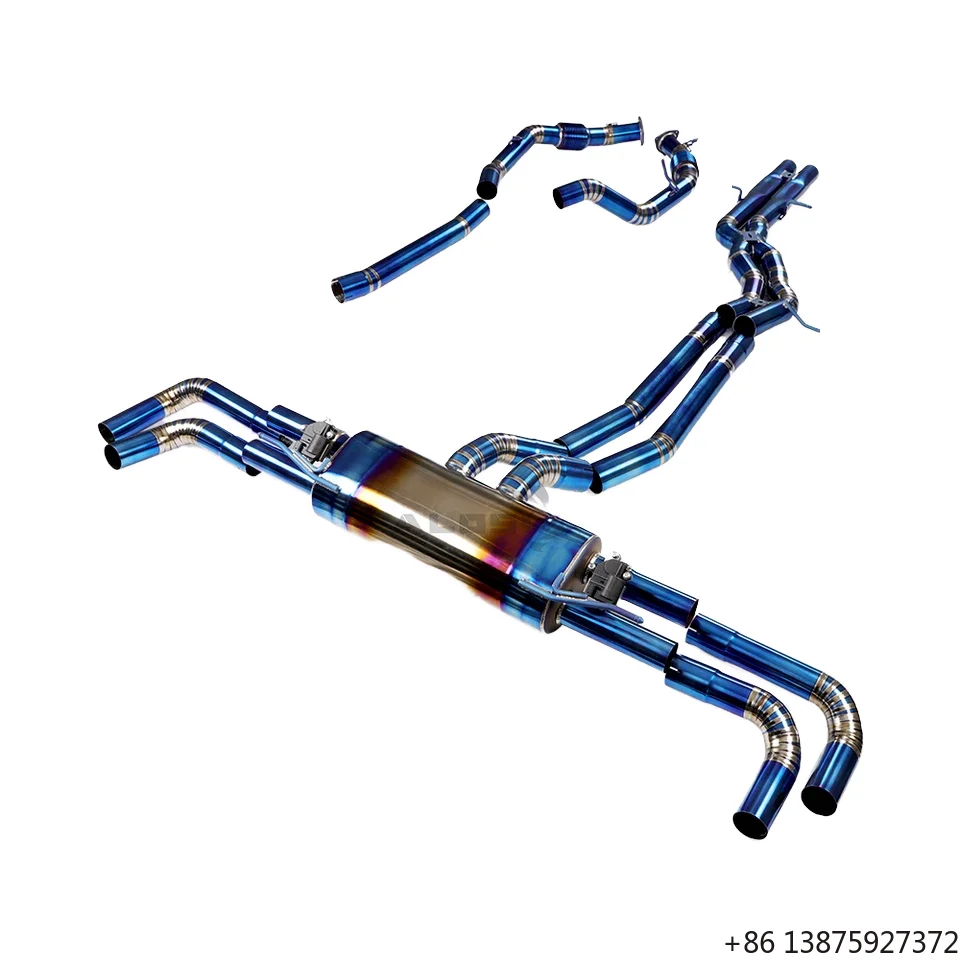 

Ultra Lightweight Titanium Valvetronic Exhaust for Urus 4.0T V8 |Cat-back System with Remote Valve Control 2019-2024