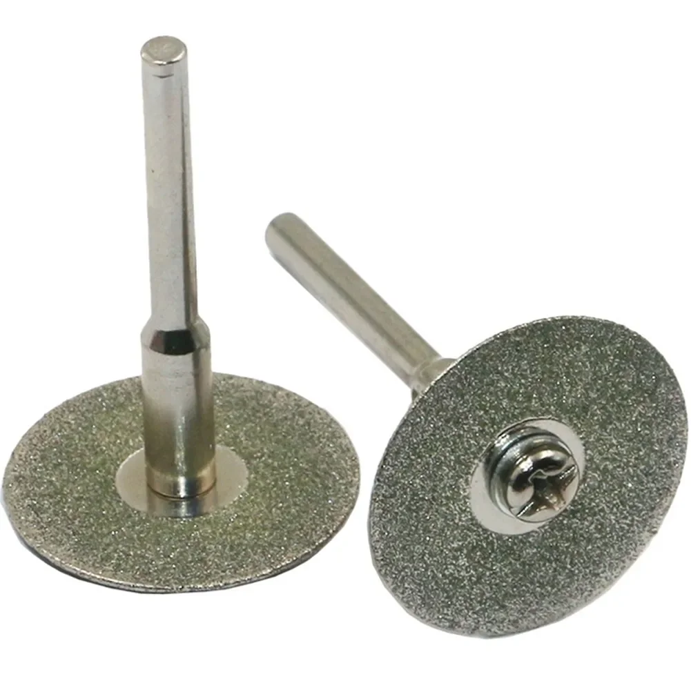 /05/2019 de coupe de 22mm, mini lame de scie avec 2 pièces de connexion, tige de 3mm pour perceuse Dpayday els, outil adapté à distance, 10 pièces