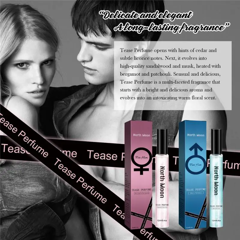 12ml Pheromon attraktiv für Männer und Frauen ziehen Aphrodisiakum spray für Männer Duft Körper Unisex Flirt Parfüm