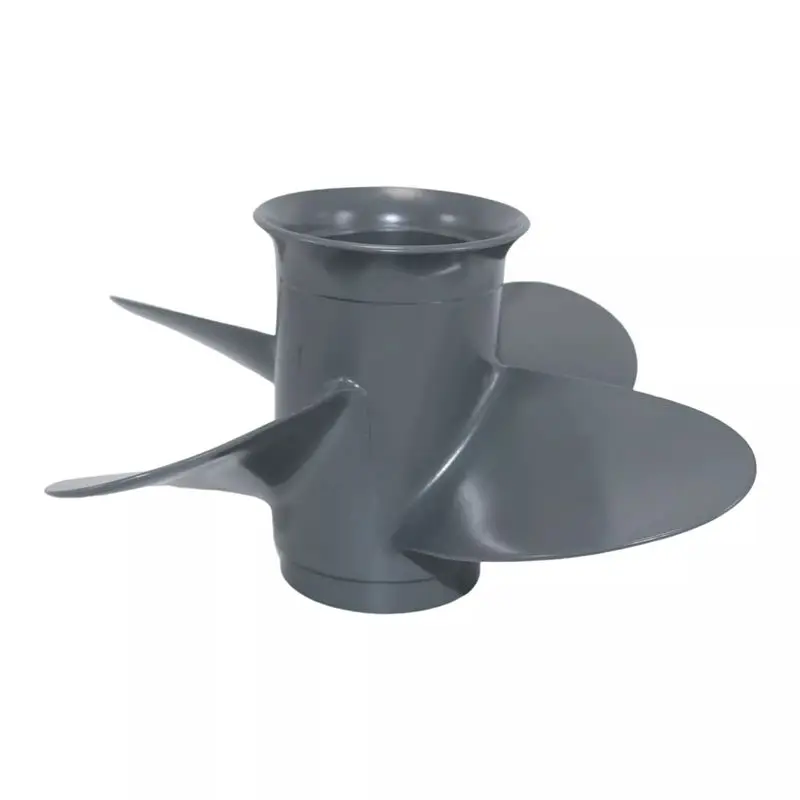 Boat Outboard Propeller 9 1/4X11 58134-ZV4-011AH For Honda Aluminum 8HP-20HP 8 Tooth 4 Blades-A91R