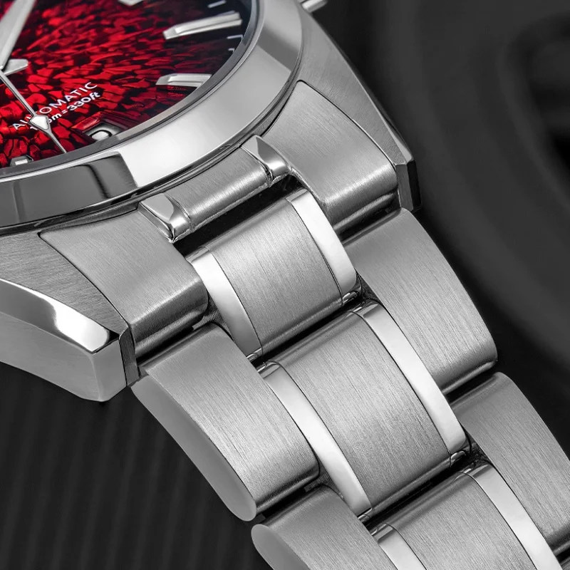 AddiesKin K003 Luxury Automatic Watch For Man Miyota 9015 Japanese Movement 100M Waterproof Sapphire Stainless Business Watch