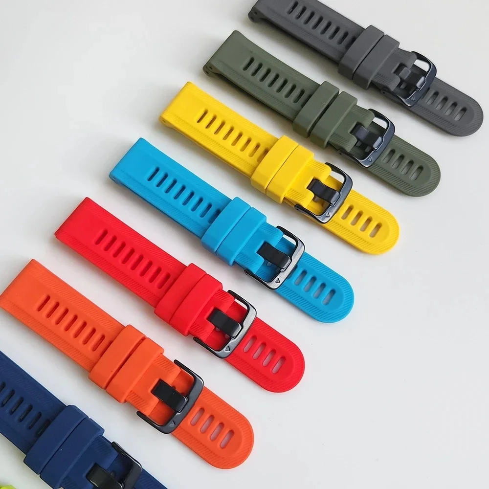 Sports Silicone Strap For Garmin Forerunner 955 965 Solar 945 935 745 Strap Replacement Wristband Bracelet Watchband