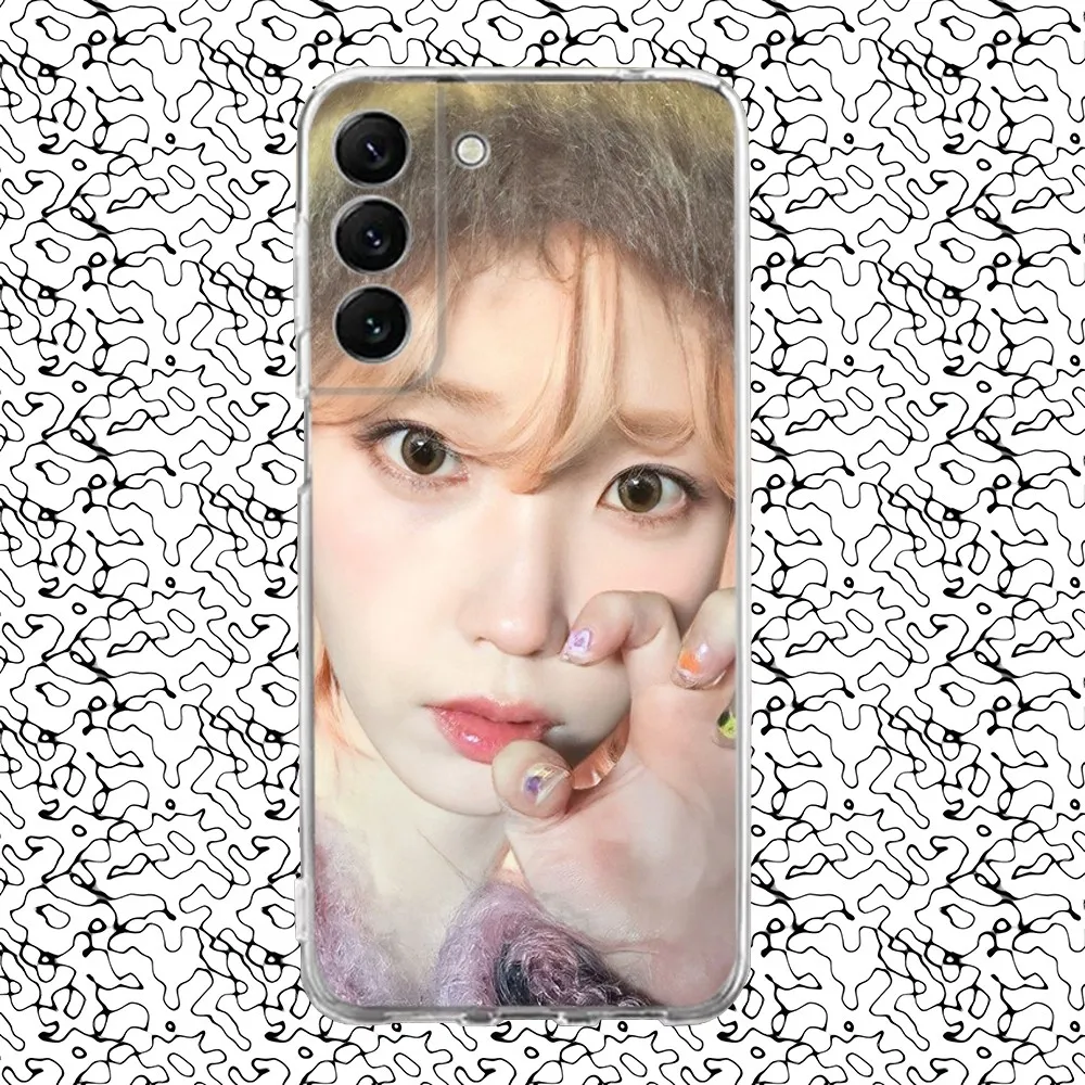 IU Lee JiEun Phone Case Silicone For Samsung S30,S23,21,22,20 Ultra,S20 FE lite,S10,9,PIus Note20ultra Cover Clear