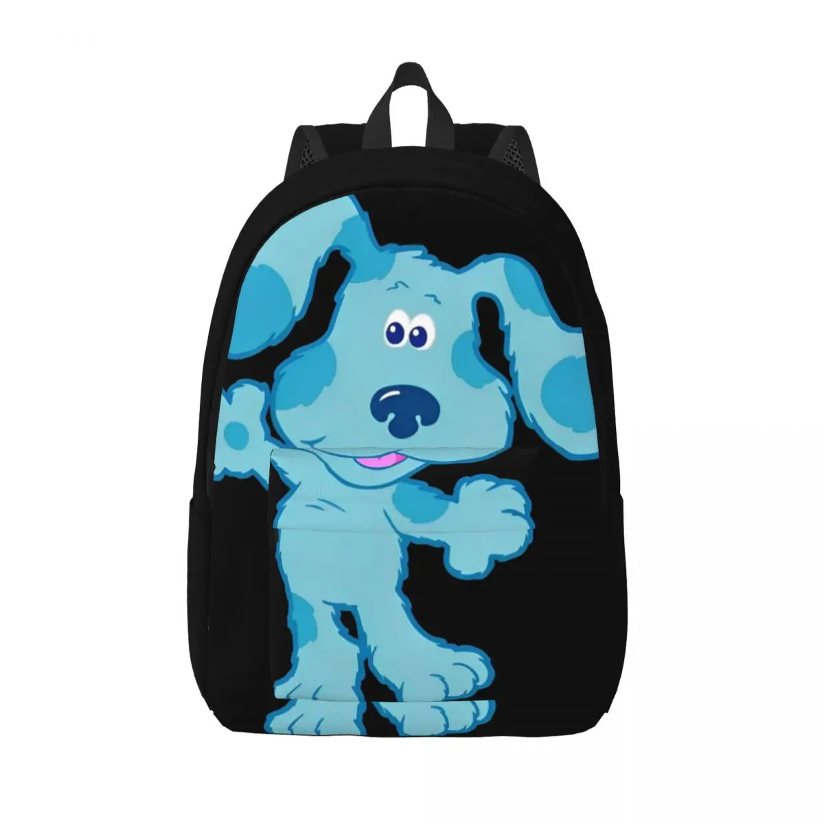 

Классический рюкзак с героями мультфильмов Blue's Clues, подарок для средней школы, бизнес-рюкзак с синей собакой для мужчин и женщин, холщовые сумки для ноутбука и компьютера