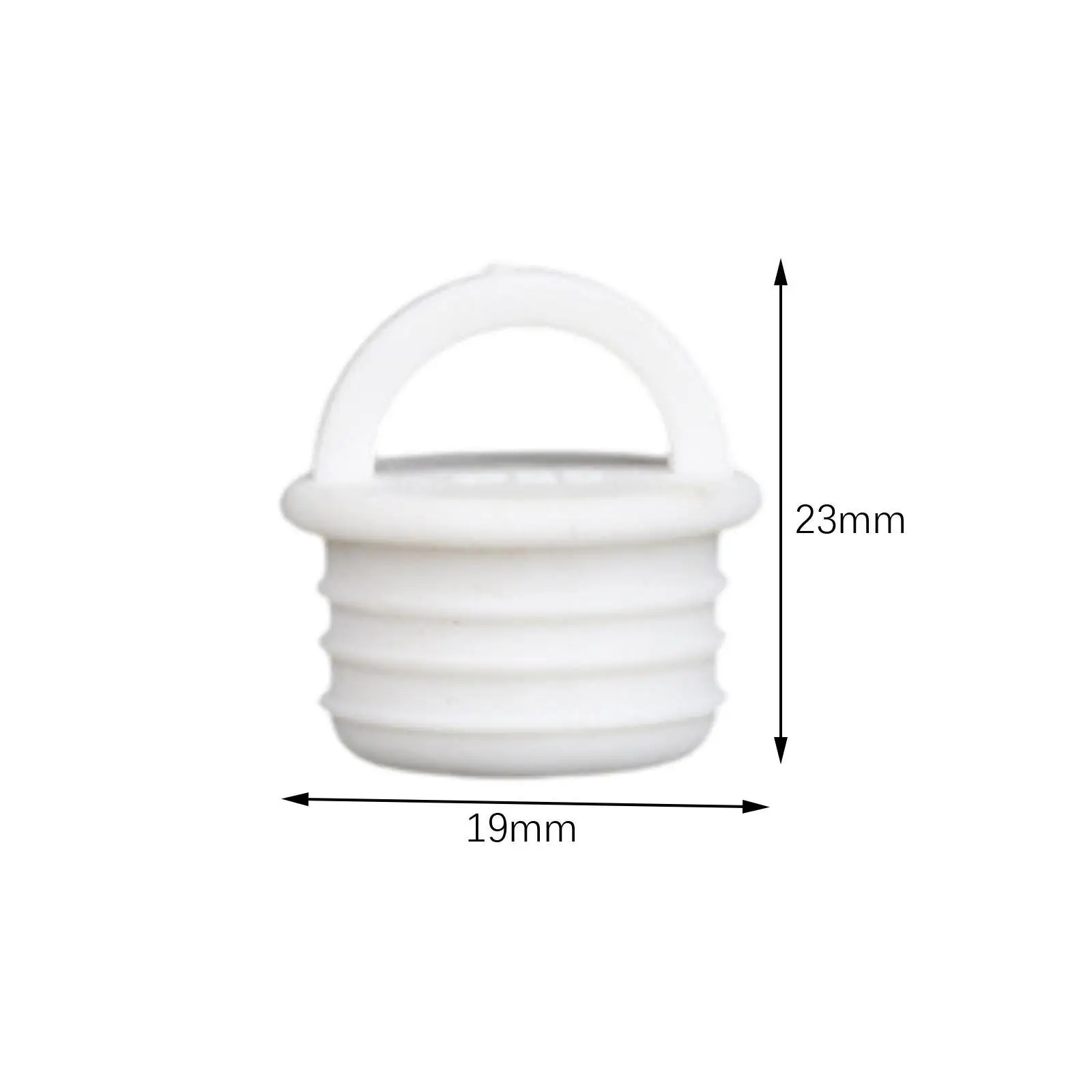 Multipurpose Silicone Drain Plug Stopper for Mop Bucket Replacement with Pull Ring Round Water Seal for Bathroom Kitchen Laundry