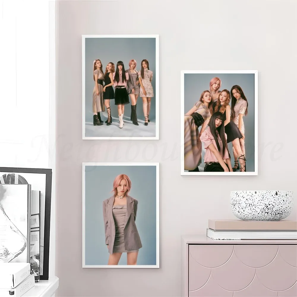 Kpop Group Geenius Voyage Music Album Cover Poster Sticker Bedroom Bedside Decoration Living Room Cafe Wall Hanging Painting