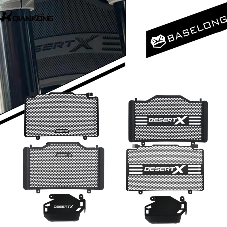 

DesertX Rally 2024-2025 Radiator Guard and Cylinder Head Guard Complete Set Motorcycle For Ducati DesertX 2022-2023-2024-2025