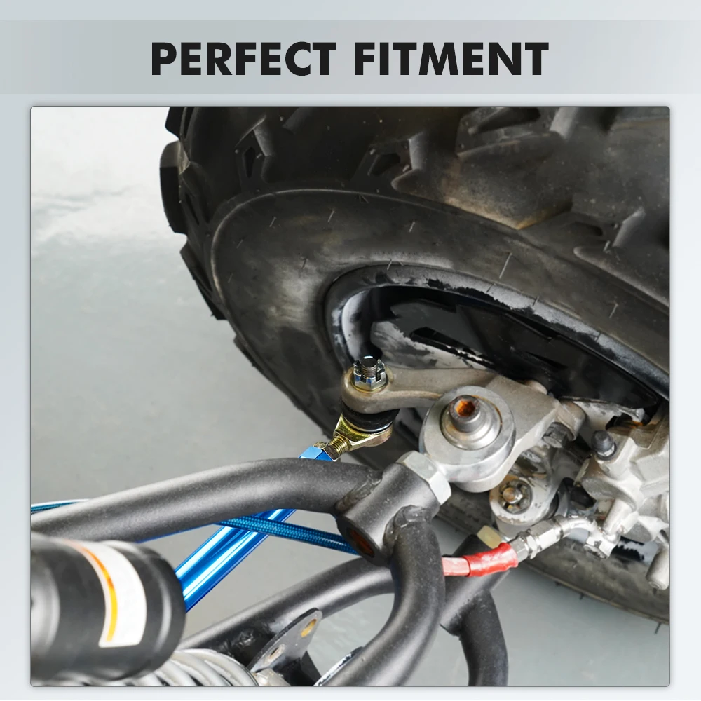 Ball Joint Tie Rod ชุดสําหรับ Yamaha Banshee 1988-2006 YFZ350D 1992 YFZ350T 1987 6061-T6 อลูมิเนียม ATV อุปกรณ์เสริม