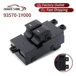 Bloqueio interruptor de controle de janela para Kia Picanto 2011-2016, 93570-1Y000, peças do carro, acessórios, 14Pins, 935701Y000