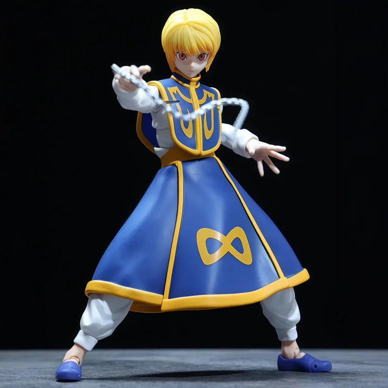 

In Stock Genuine Bandai Spirits Shf Hunter Leorio Paladinknight Curarpikt Anime Character Movable Figurine Model Ornament Gift
