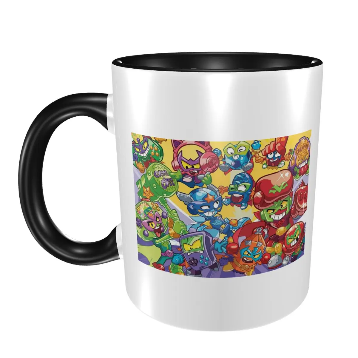 

Кружка Superthings, забавные керамические кофейные чашки, чайные кружки, чашка для молока, посуда для напитков, подарок для женщины и мужчины