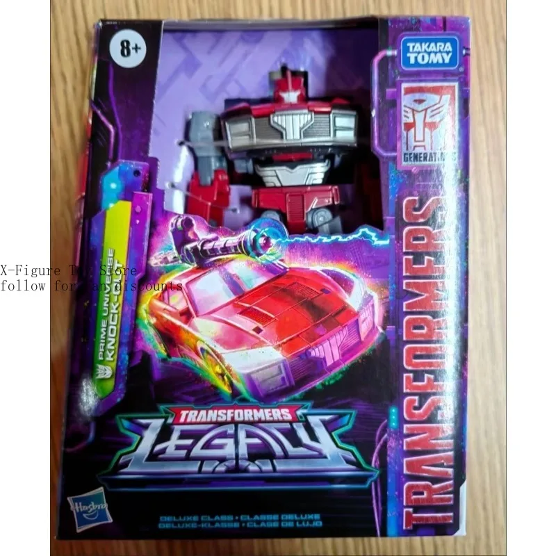 

В наличии: Игрушки Hasbro Transformers, серия Knockout Legacy, фигурка-робот Leader's Certificate Car Robot, модель, коллекционный подарок