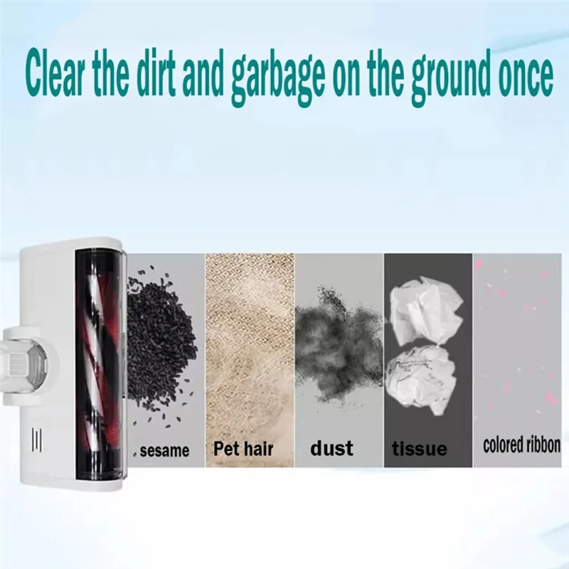 

AF95-LED Electric Floor Brush Head For Xiaomi Mijia 1C K10 / Mijia G9 G10 / Dreame V8/V9B/V9P/V11 Vacuum Cleaner Brush Head