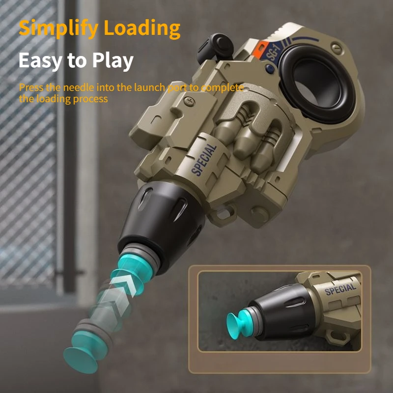 ปืนของเล่นเด็กแบบยิงลูกซอฟท์ สำหรับเล่นกีฬากลางแจ้ง เกมยิงปืน ของเล่นคลายเครียดสำหรับผู้ใหญ่ ของขวัญวันเกิด