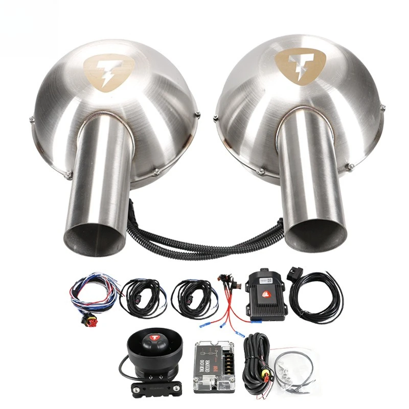 car modified electronic exhaust simulated sound wave drum universal sports car sound can control THOR sound wave double