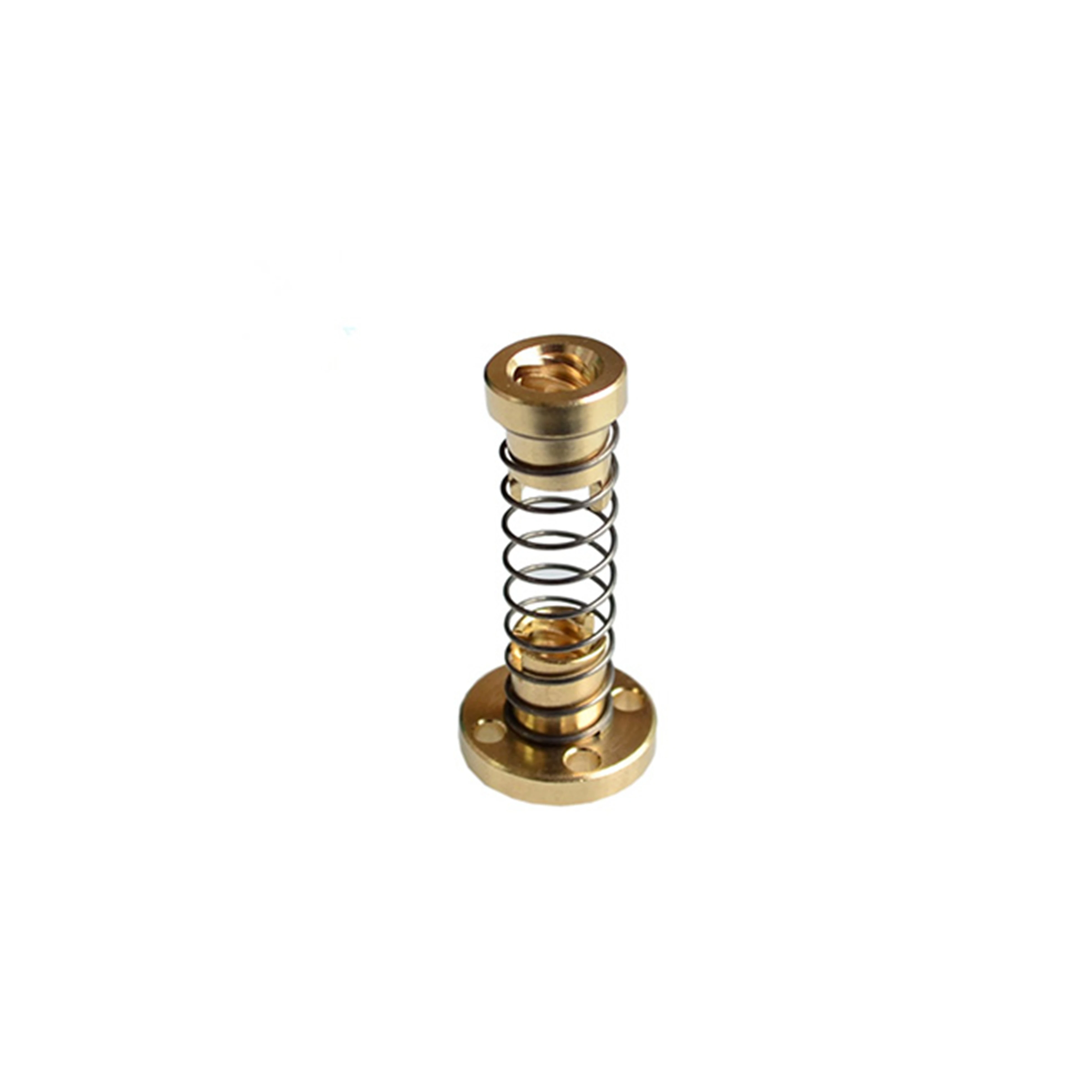 

Tr8 lead screw anti-backlash nut made of Brass TR8*2