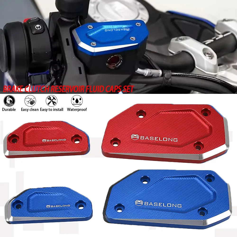 2025 GS1300 Trophy TE Motorcycle Brake Clutch Reservoir Fluid Caps Set For BMW R1300GS R 1300 GS R1300 GS Adventure 2023 2024