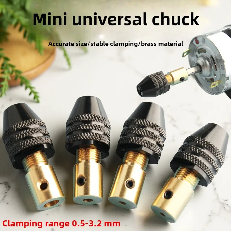 

Многофункциональный патрон для сверл, 1 шт., универсальный мини-держатель для микроэлектрической дрели, зажим для домашнего ремонта и рукоделия