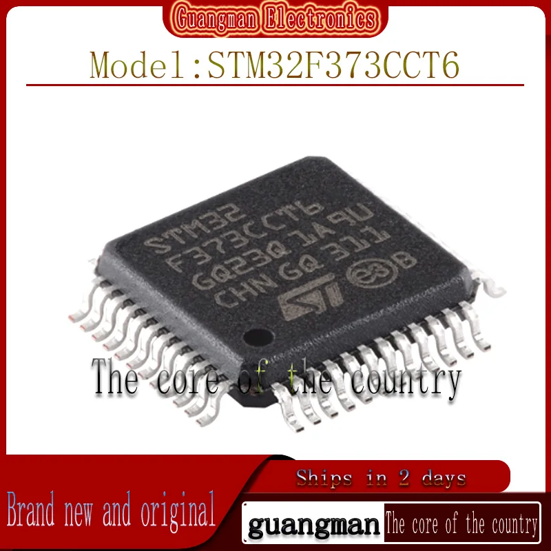 

10 Stm32F373Cct6 Original Genuine Package Lqfp-48 Arm Cortex-M4 32-Bit Microcontroller-Mcu