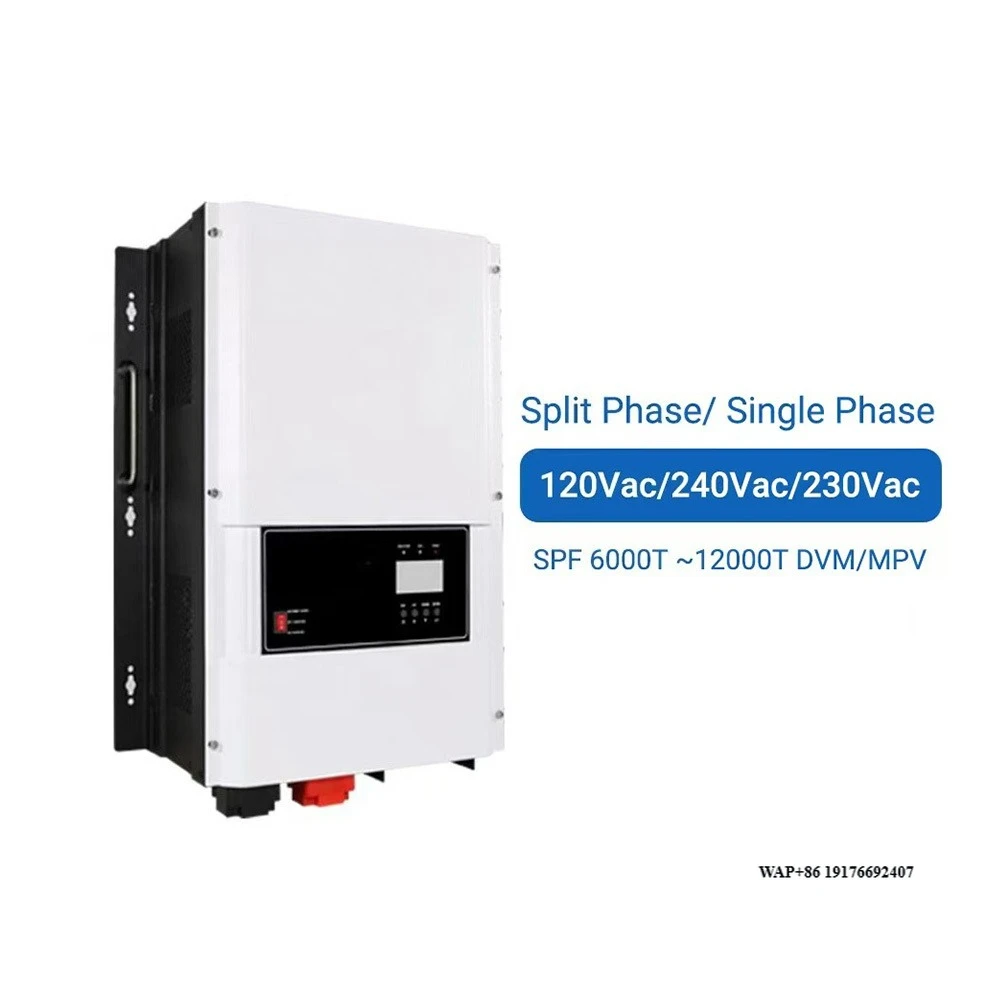 

Growatt Split Phase Hybrid Off Grid Inverter 120/240V 48VDC 6kw 8kw 10kw 12kw 18kw SPF 4000-12000T Solar Inverter Price