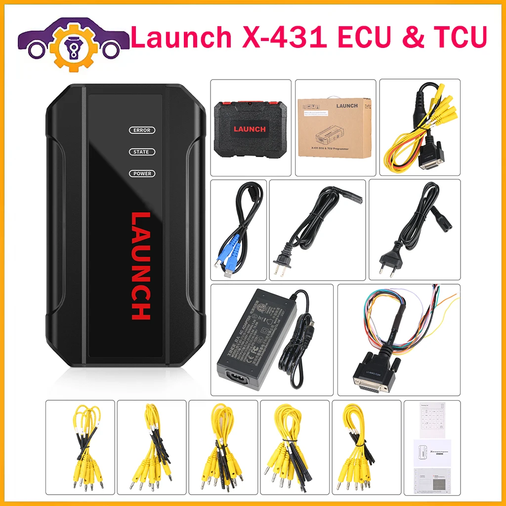 LAUNCH X-431 ECU TCU Programming Tool Bench Programmer with Checksum Correction for ECU Data Reading/Writing