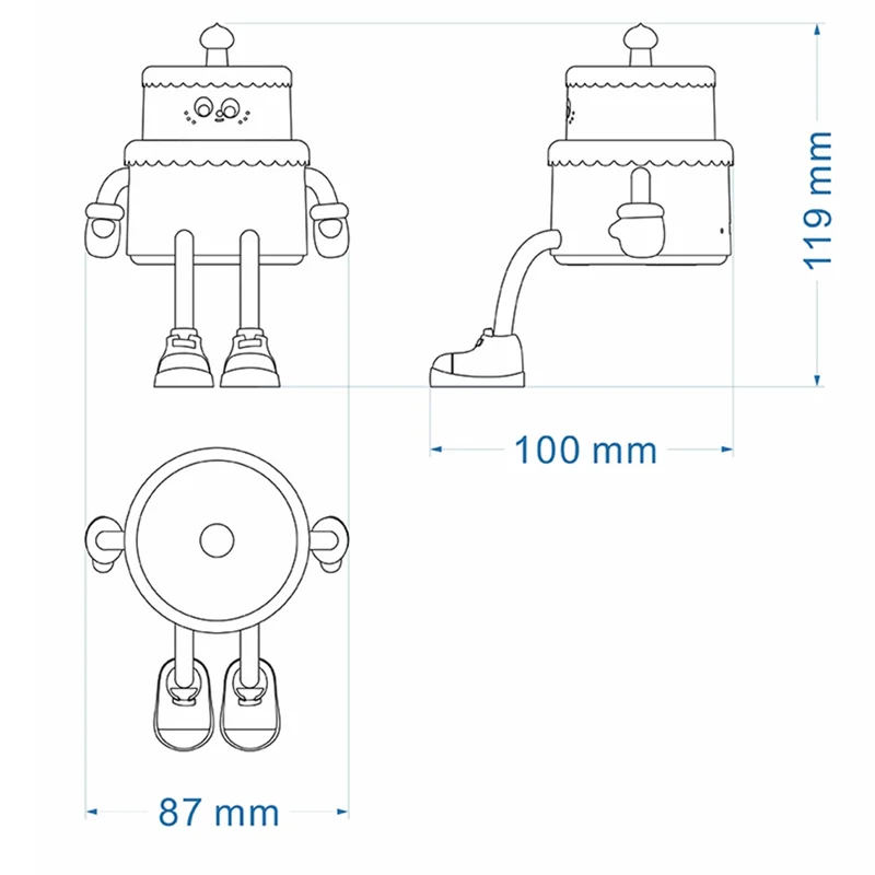هدية عيد ميلاد خفيفة الوزن من PORK-Cake للفتيات لإعطاء الصديقات والأصدقاء، هدايا تذكارية عملية وراقية للفتيات