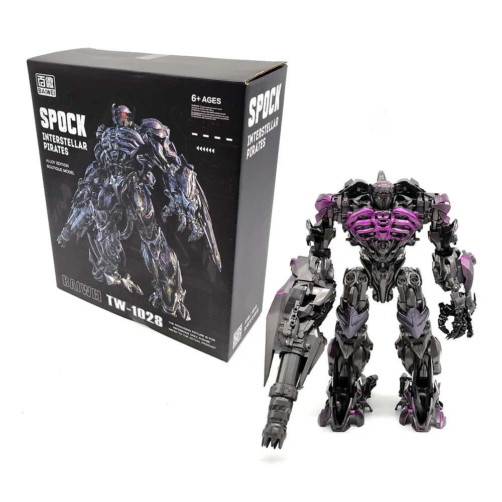 

BAIWEI Transformation TW102B TW-1028B Shockwave Megatank Movie Studio Series SS56 Action Figure Robot Toys