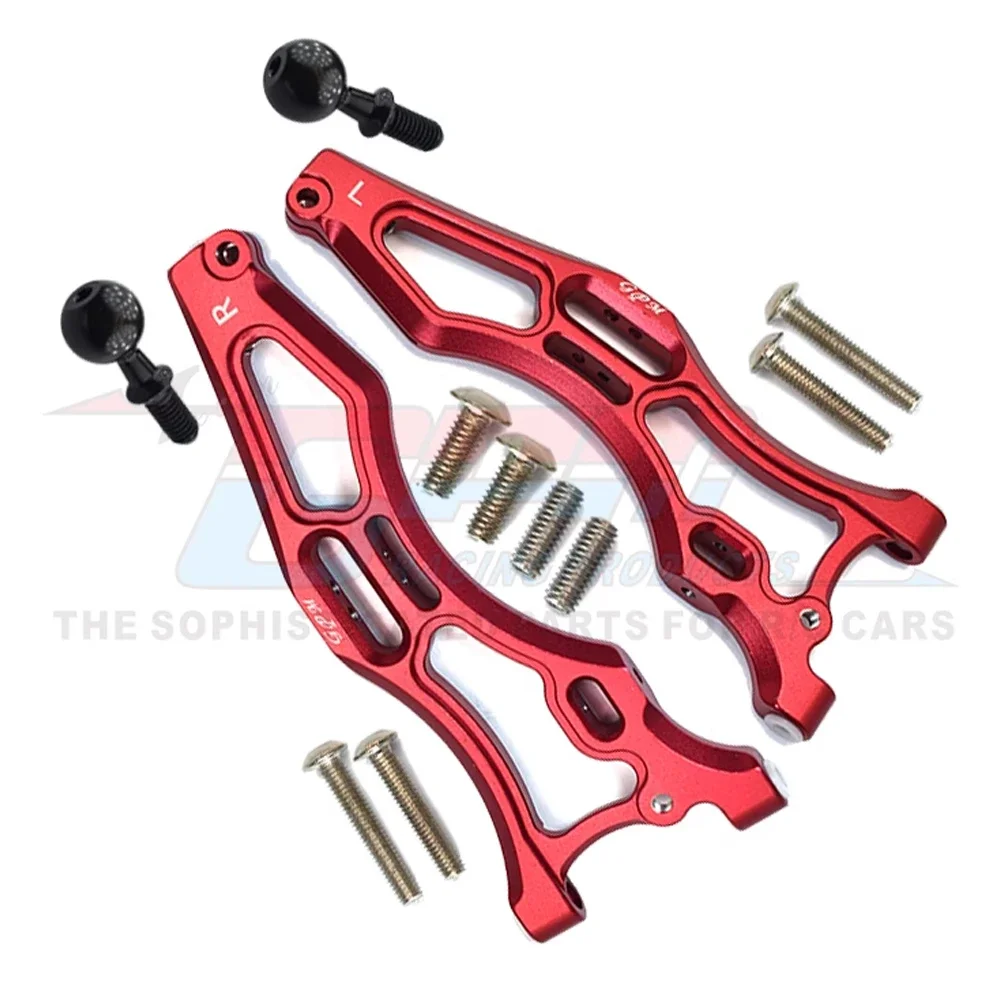 GPM Metal Front Lower Suspension Arms ARA330656 AR330219 for ARRMA 1/7 Fireteam Big Rock 1/8 Kraton Notorious Outcast EXB 6S