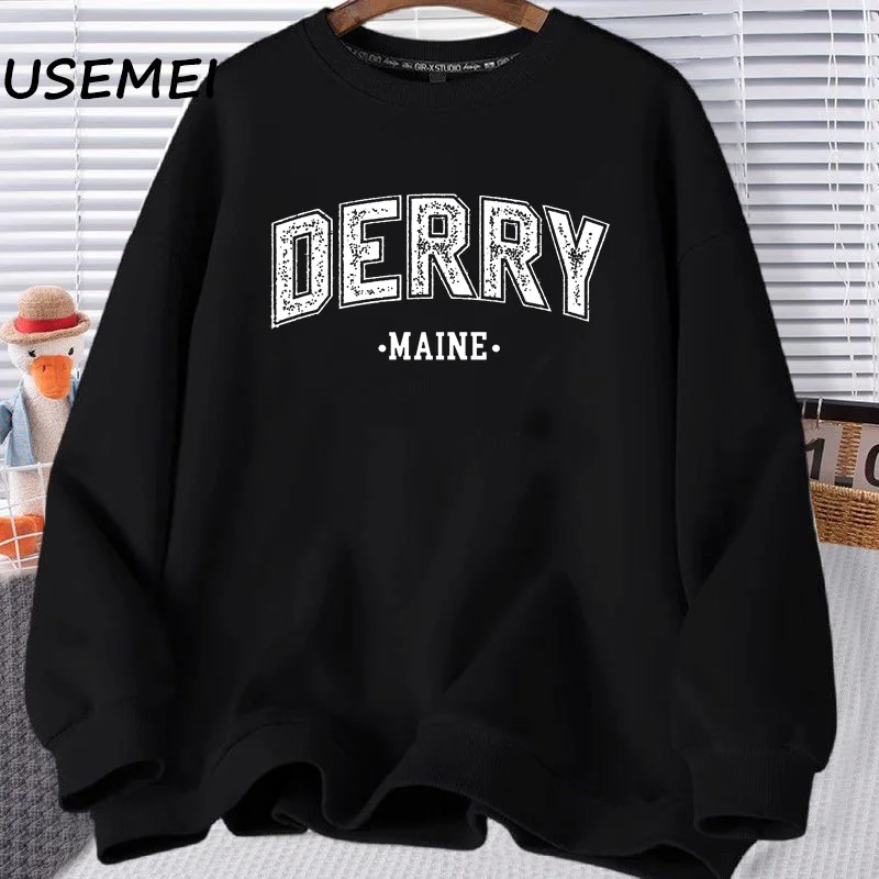 Stephen King Hoodie Derry Sweatshirt The Loser's Club Sweatshirts Women Men Harajuku Spring Autumn Hoodies Streetwear