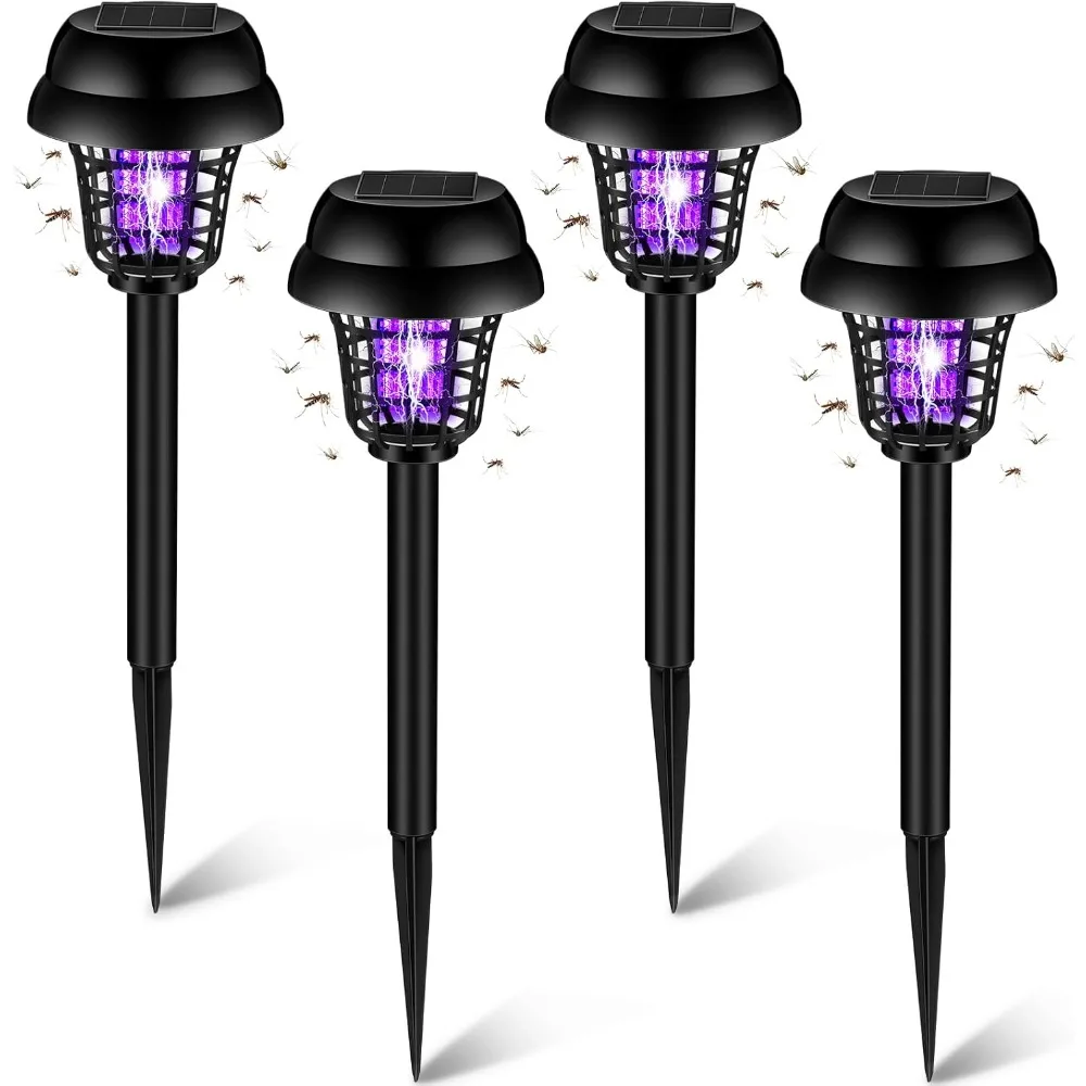 

Солнечная лампа-ловушка для насекомых JOYINLED, водонепроницаемая, для улицы, от комаров, для сада и патио