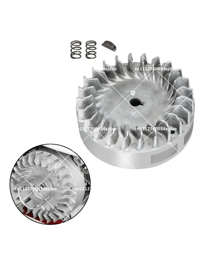 Aluminum Flywheel 10krpm for Engine Upgrades, Compatible with Gx200 and Mini Bikes, Seamless Installation