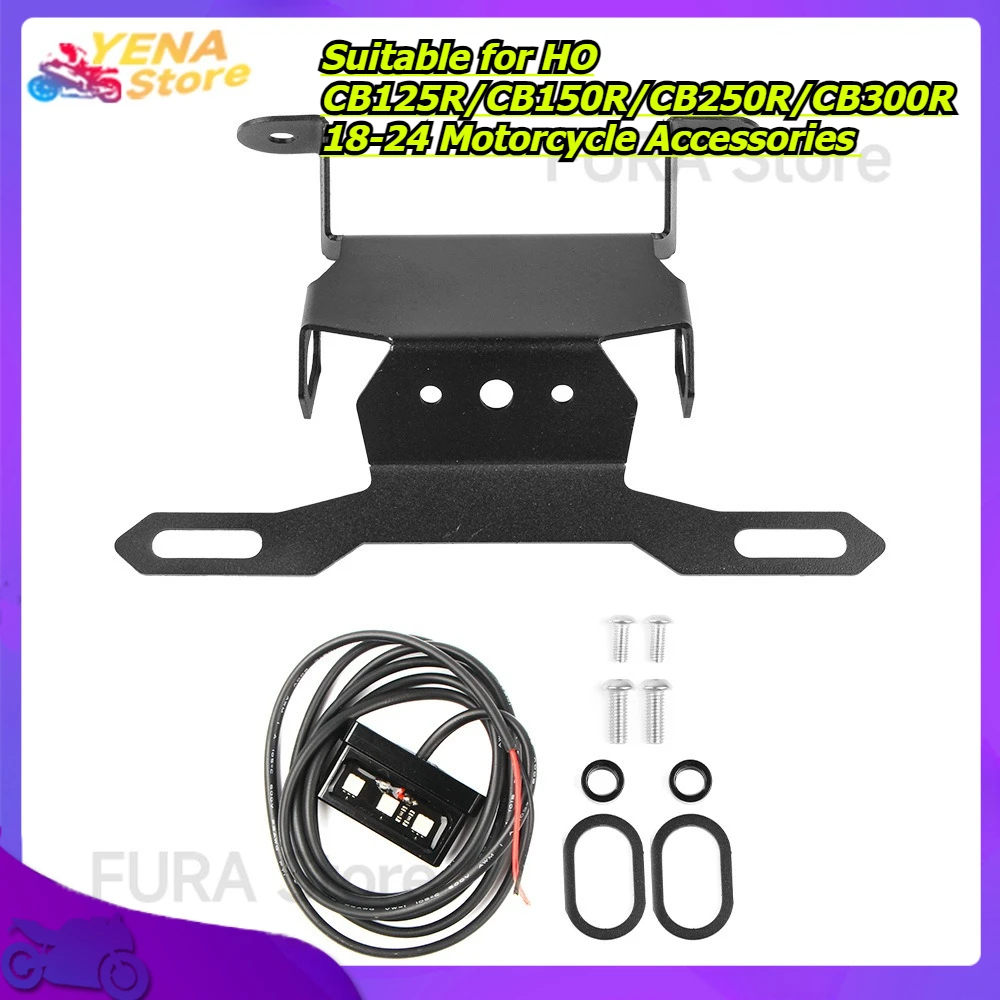 

2025 Adjustable and Foldable Tail Wing Cover Kit, suitable for HO CB125R/CB150R/CB250R/CB300R 18-24 Motorcycle Accessories