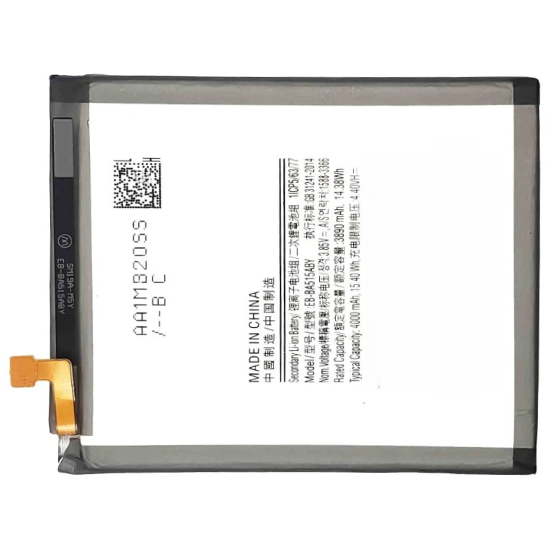 For Samsung Galaxy A51 SM-A515 SM-A515F DSM Batteries Brand New EB-BA515ABY 4000mAh Replacement Battery 2PCS