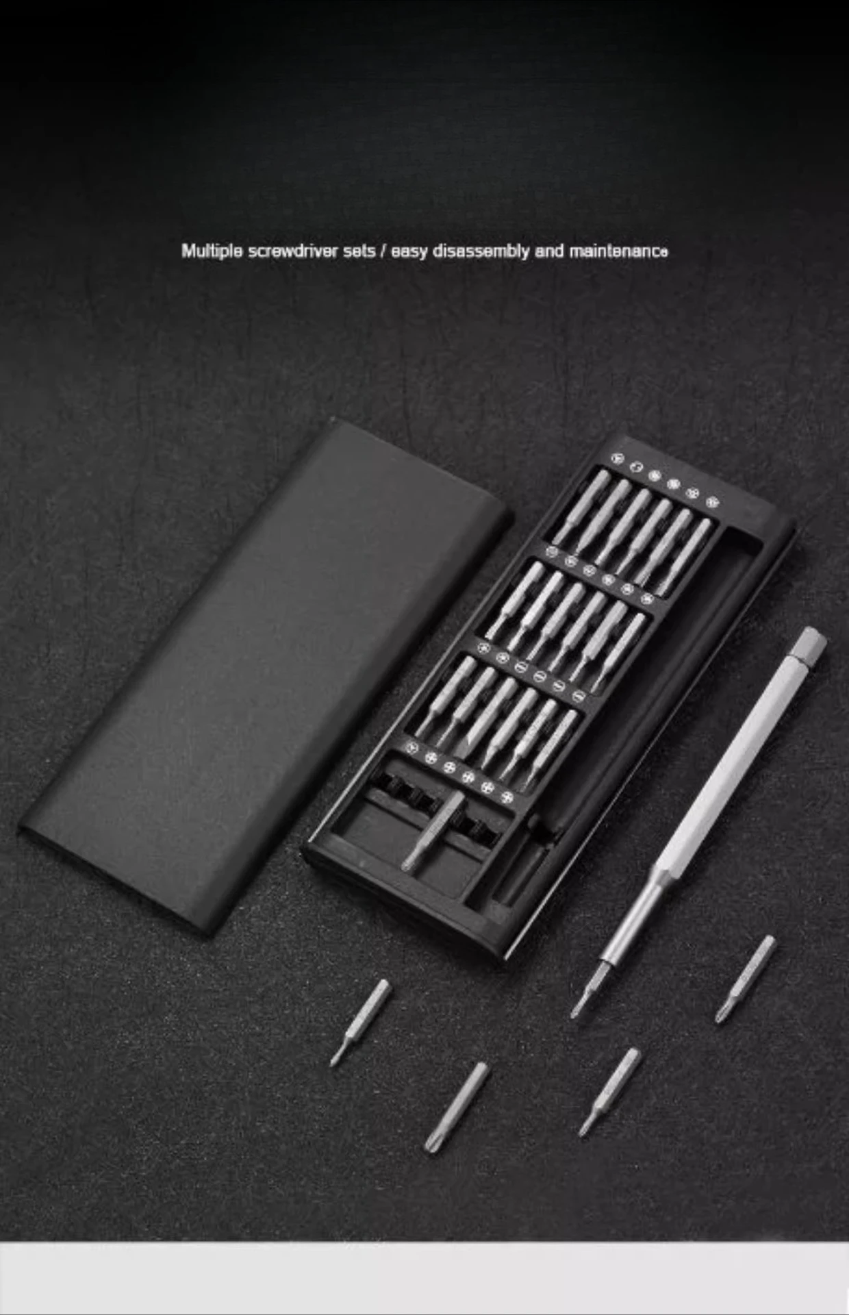 精密ドライバーセット 携帯電話やコンピュータ用のプロフェッショナルなメンテナンスと分解 EDC ツール