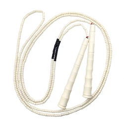 NEVERTOl'hyRapidly-Corde de Combat à Sauter en PVC de 3 Mètres et 21cm de Long, Perles Souples pour Débutants, Perles de Base pour Perdre du Poids