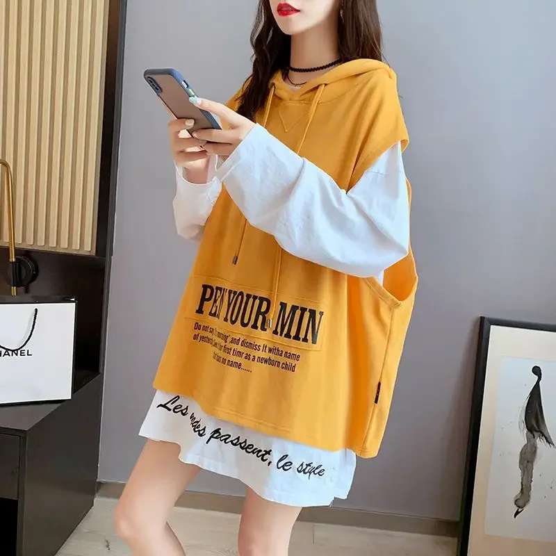 

Woman Tops Thick Warm Hoodies Autumn and Winter Korean Cold Cotton Outerwears Youthful Clothes Basic Hooded Sweatshirt for Women