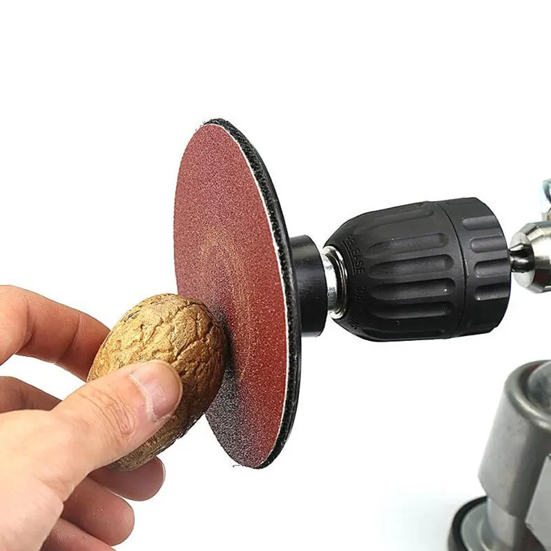 

1/5/10 шт. 125 мм наждачная бумага красный круглый флокирующий полировальный диск с зернистостью 80-1000 для электрической дрели, шлифовальной машины, вращающихся инструментов