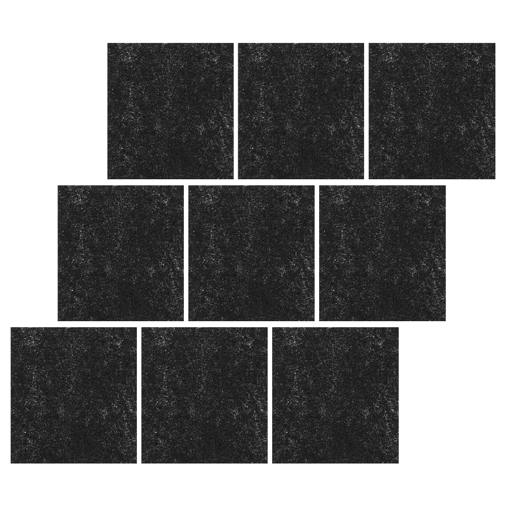

9pcs Activated Carbon Filters Cat Litter Box Odor Remover Strong Adsorption Durable Life Serving Dome Shape Pet Supplies