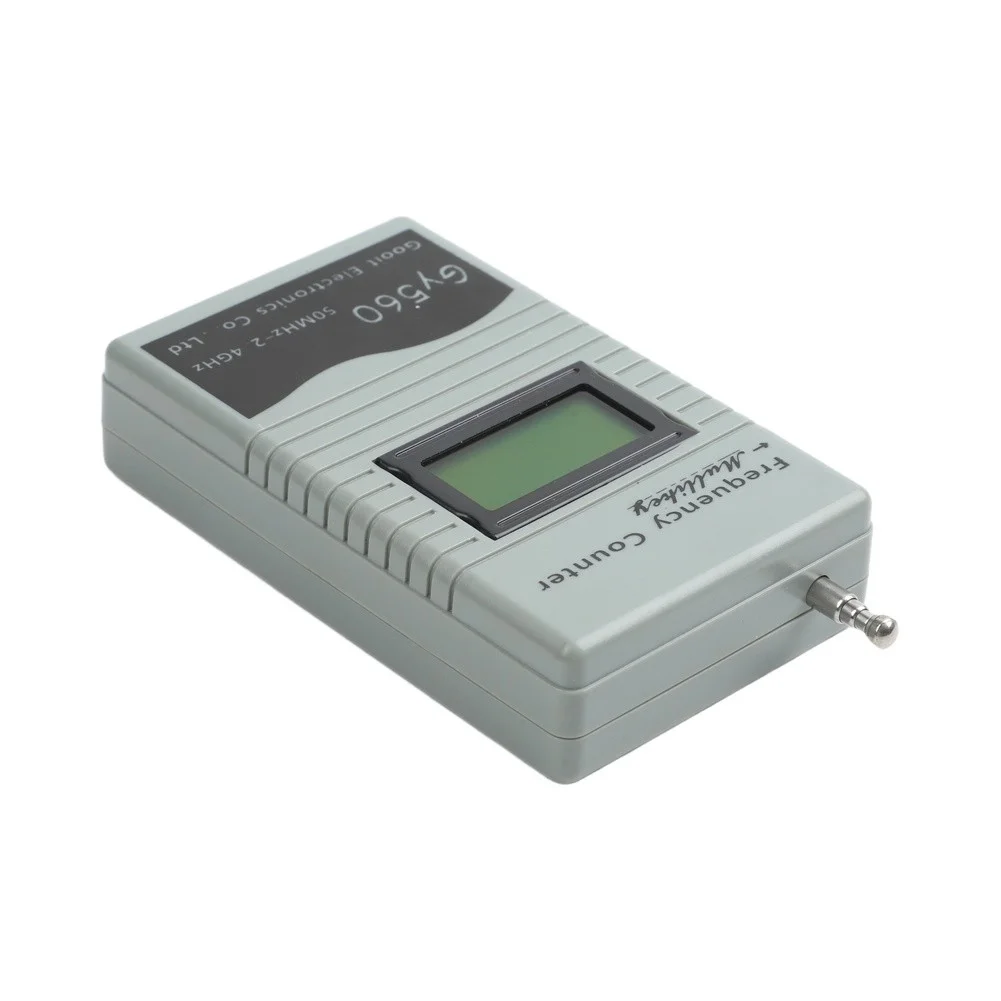 Frequency Counter Meter Gy560 for Testing UHF and VHF Radio Signals with Auto Shutoff and Single Button Control