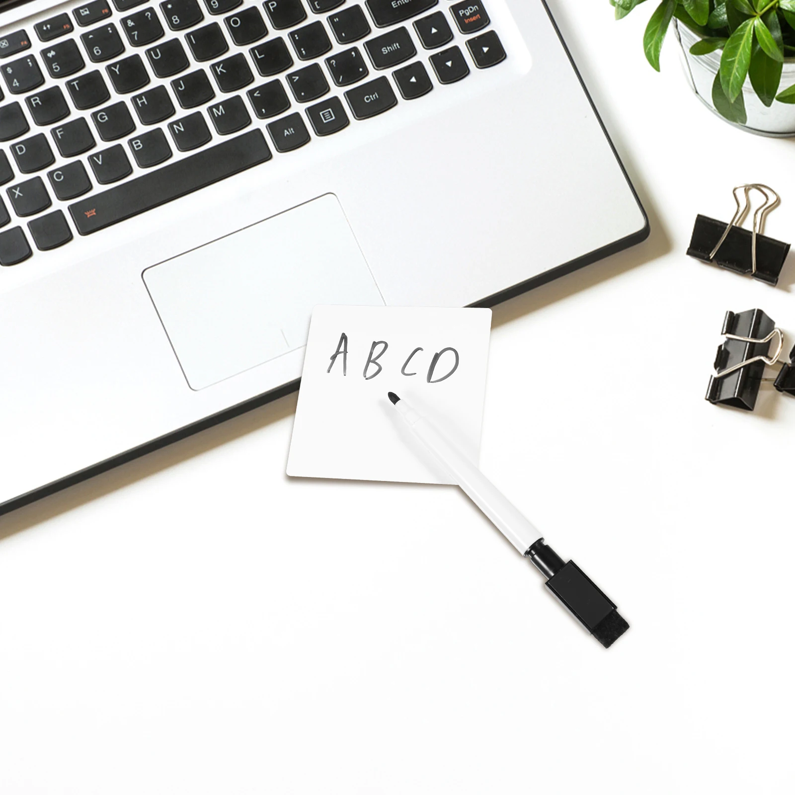 

Stickers Washed Self-Adhesive Present Office Supplies Memo Label Fashion Notepads White Student