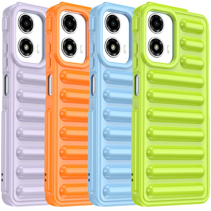 For Motorola Moto G04 Case For Motorola Moto G04 Shockproof Anti-drop Three-dimensional Capsule Cover Case For Motorola Moto G04