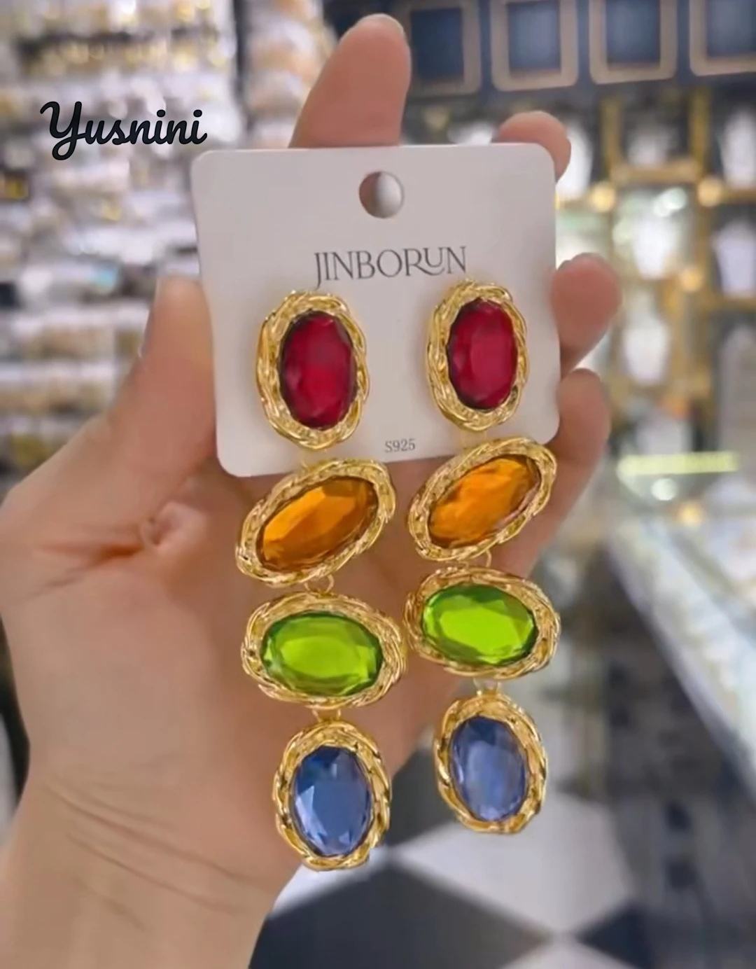 

New German 24K Gold Plated Earrings Wedding Party Jewelry for Women's Holiday Gifts YY10821