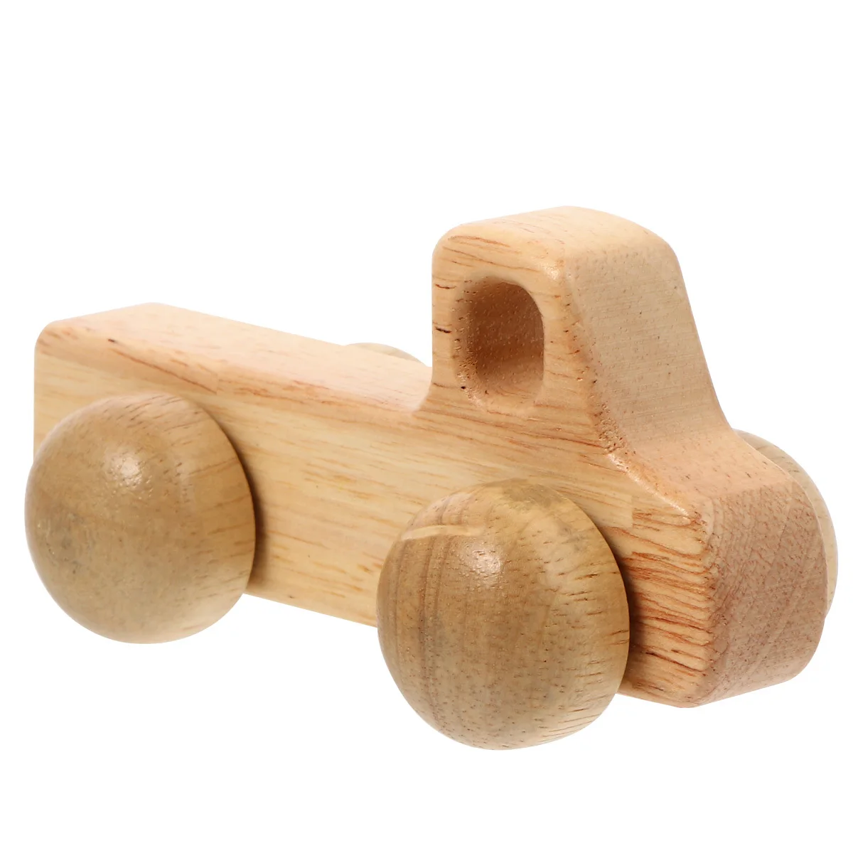 Dentizione per bambini Auto in legno per neonati Bambini piccoli Presa sensoriale Masticazione Sviluppo Abilità motoria Apprendimento Regalo per il tempo di gioco