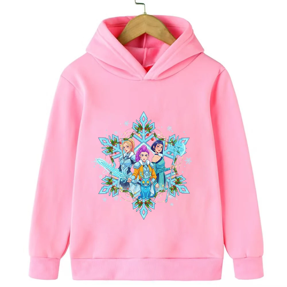 هانتركس الفتيات والشيطان الصيادين النمر عيد الميلاد هوديي لطيف ديربي النمر هوديي هنتركس الفتيات هوديي عيد الميلاد هوديي