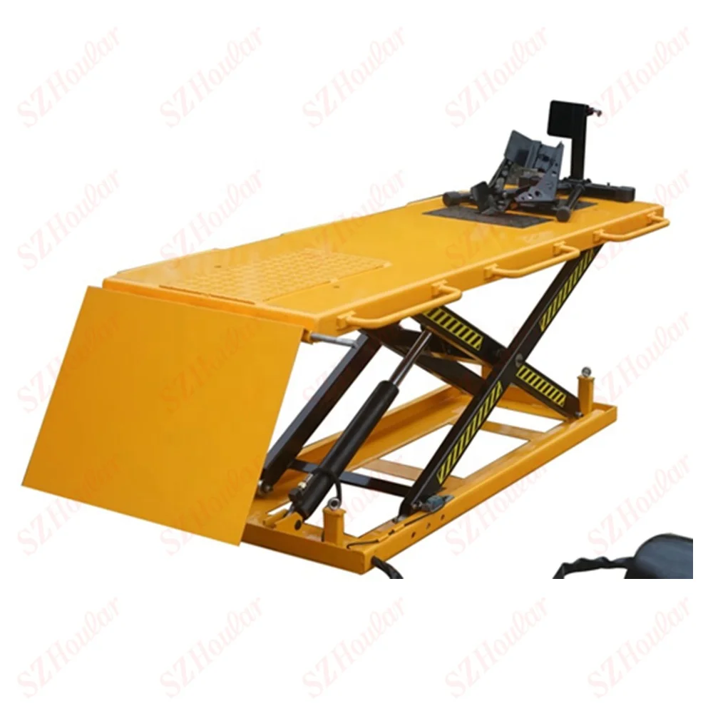 

Low Profile Motorcycle Electric Scissor Lift Table Motorbike Lift Table Motorcycle Lift Platform Electric