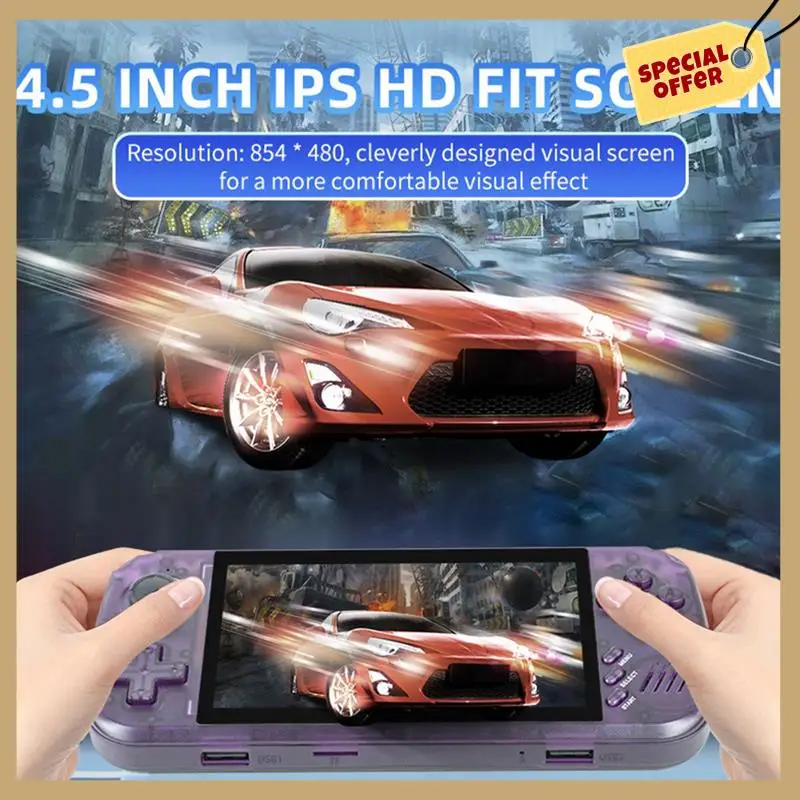 

X39 Pro Handheld Game Console With 4000+ Classic Games Portable Handheld Video Games 3000Mah Battery Gaming Machine-WMAN