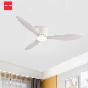 IRALAN Ceiling Fan With Light,42 Inch/52 Inch Low Profile Ceiling Fan with remote control,  For Indoor and Covered Outdoor