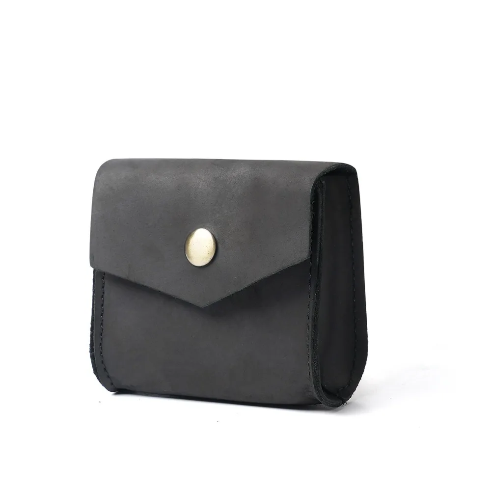 

Leather Card Holder Minimalist Wallet Handmade Coin holders Compact Leather coin purses Front Pocket Wallet for Men & Women