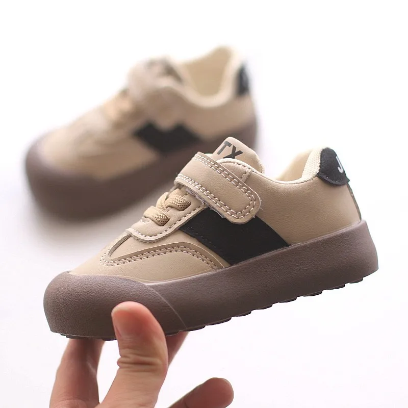 Baby Boys Girls Casual Shoes Toddler Fashion Hook Fisrt Walkers 2024 Autumn New Children\'s Shoes Kids Outdoor Footwear